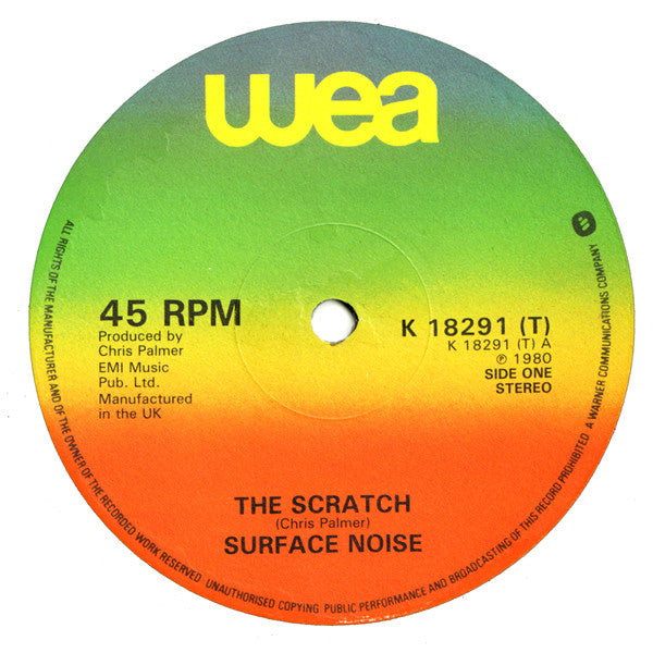 Surface Noise : The Scratch (12", Single)