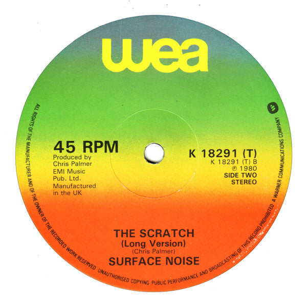 Surface Noise : The Scratch (12", Single)