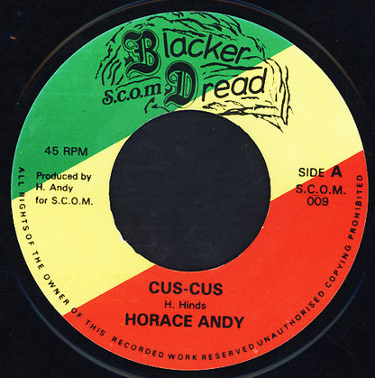 Horace Andy : Cus-Cus (7")