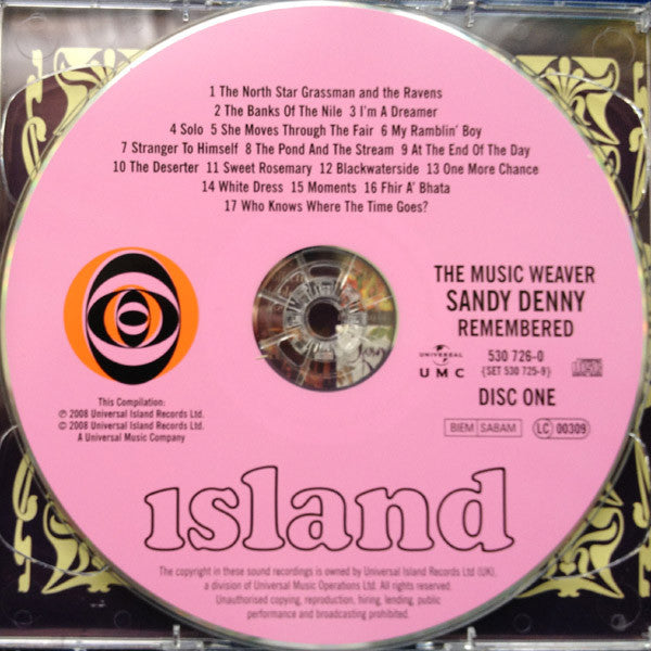 Sandy Denny : The Music Weaver (Sandy Denny Remembered) (2xCD, Comp)