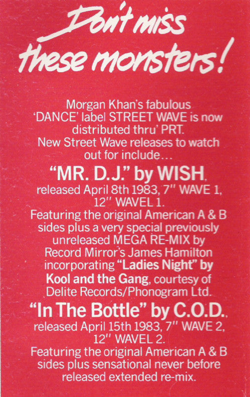 Wish (2) : Mr. D.J. (12", Single)