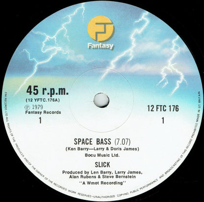 Slick (2) : Space Bass (12", Single)