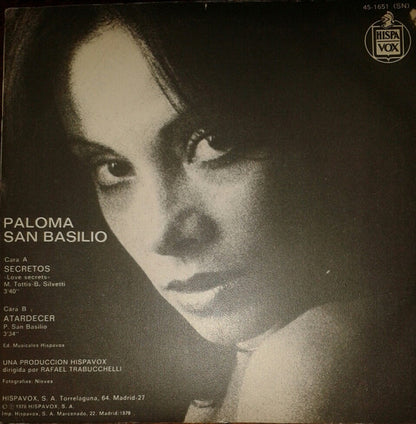 Paloma San Basilio : Secretos (7")