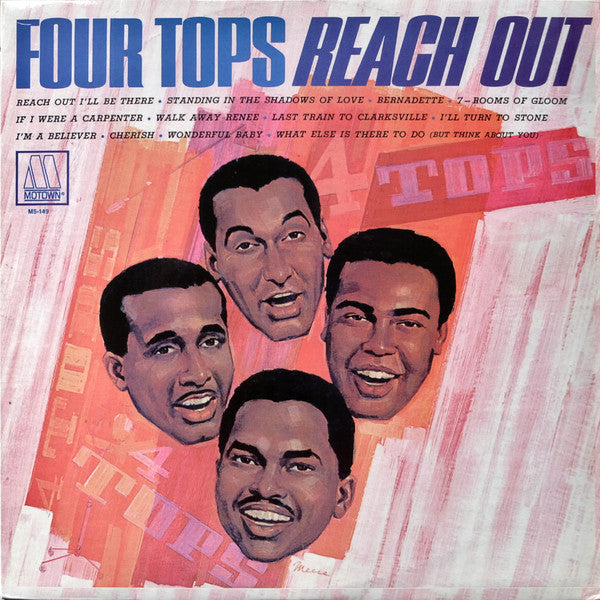 Four Tops : Four Tops Reach Out (LP, Album, RE, RM, 180)