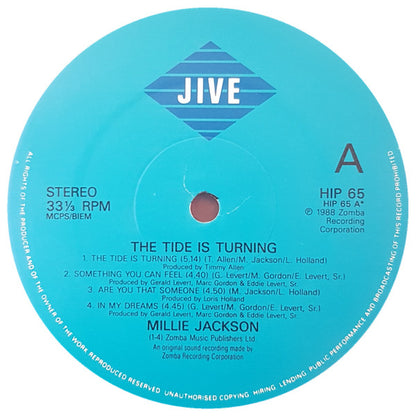 Millie Jackson : The Tide Is Turning (LP, Album)