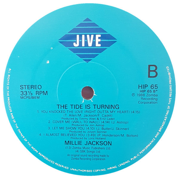 Millie Jackson : The Tide Is Turning (LP, Album)