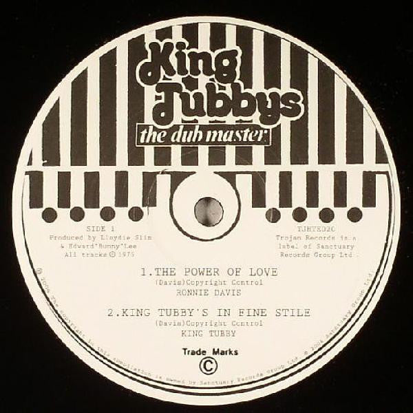 Ronnie Davis / Dillinger : The Power Of Love / Jah Jah Dub (10")