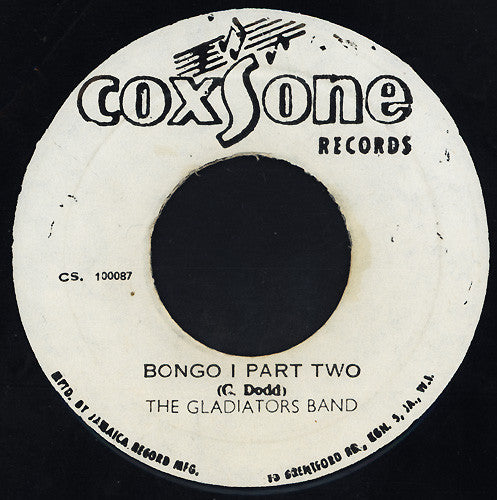 Tommy McCook & The Gladiators Band : Bongo I (7")