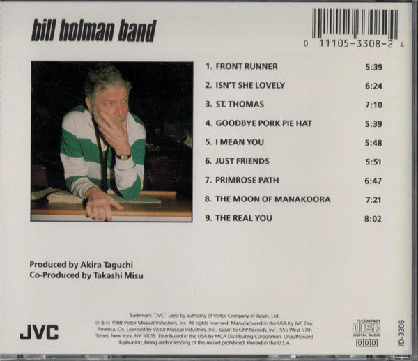 The Bill Holman Band : Bill Holman Band (CD, Album)