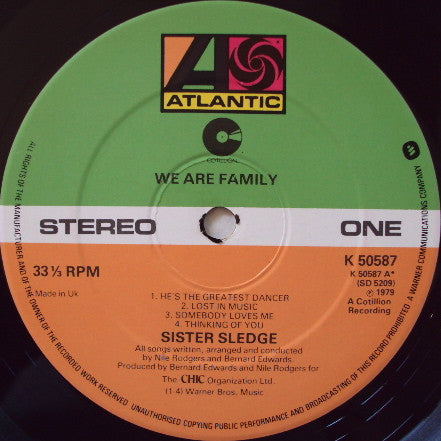 Sister Sledge : We Are Family (LP, Album, Wes)