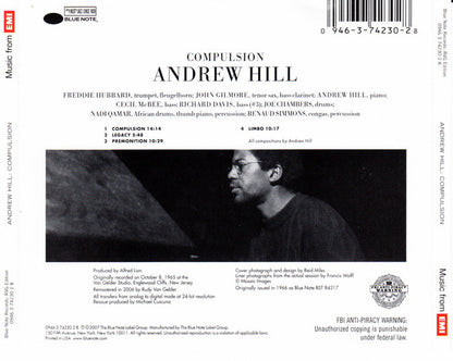 Andrew Hill : Compulsion!!!!! (CD, Album, RE, RM)