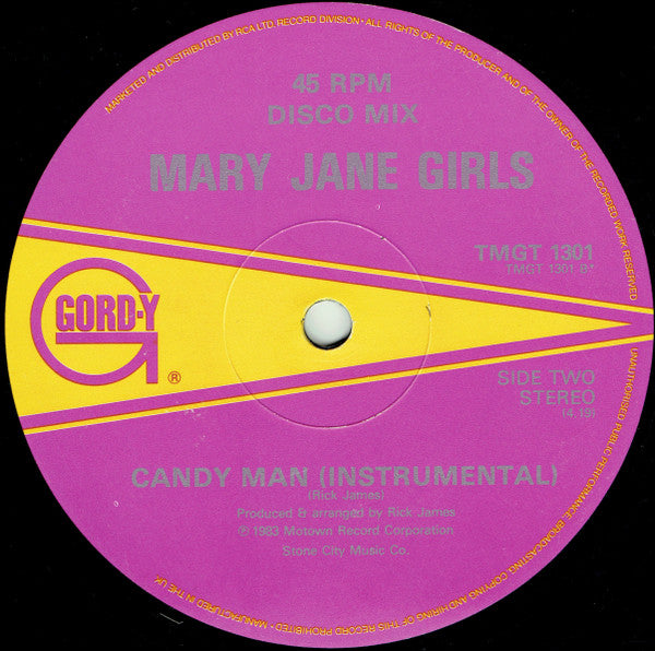 Mary Jane Girls : Candy Man (12", Single)