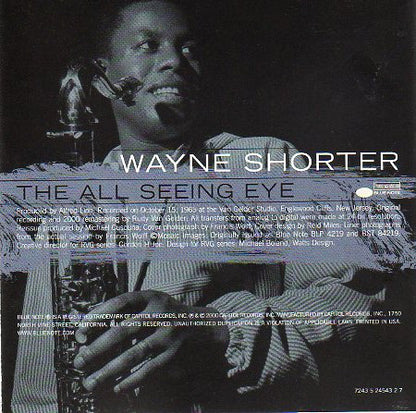 Wayne Shorter : The All Seeing Eye (CD, Album, RE, RM)