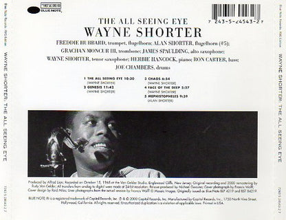 Wayne Shorter : The All Seeing Eye (CD, Album, RE, RM)