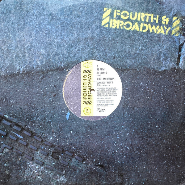 Jocelyn Brown : Somebody Else's Guy (12", Single)