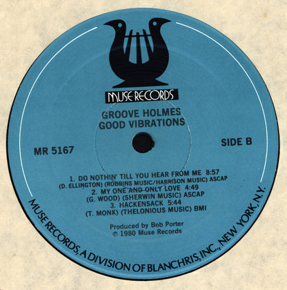 Groove Holmes* : Good Vibrations (LP, Album)