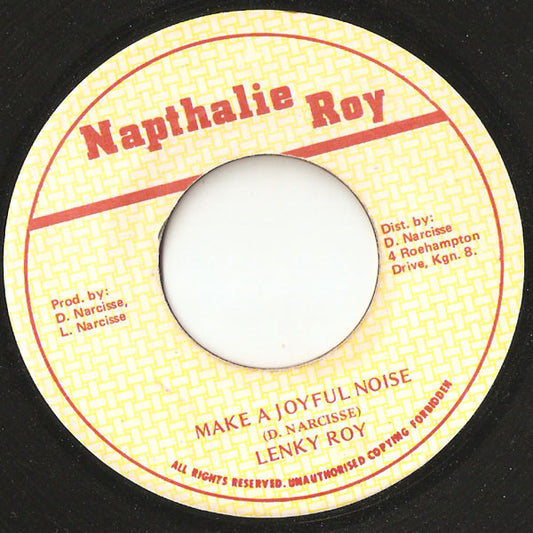 Lenky Roy : Make A Joyful Noise (7")