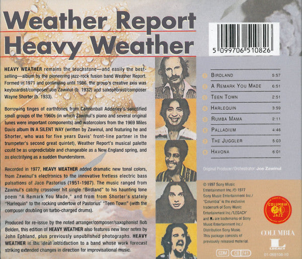 Weather Report : Heavy Weather (CD, Album, RE, RM)