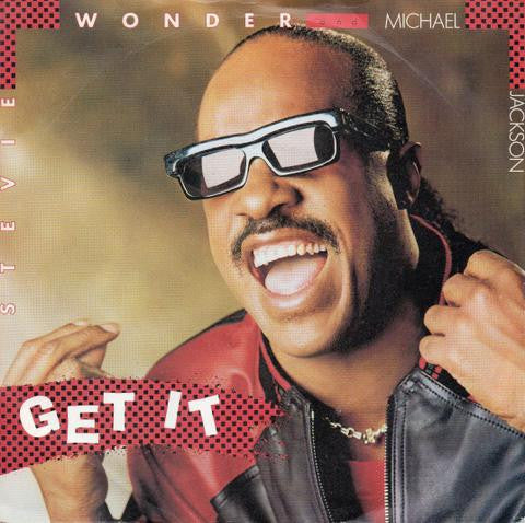 Stevie Wonder & Michael Jackson : Get It (7", Single)