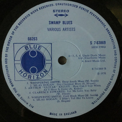 Various : Swamp Blues (2xLP, Comp)