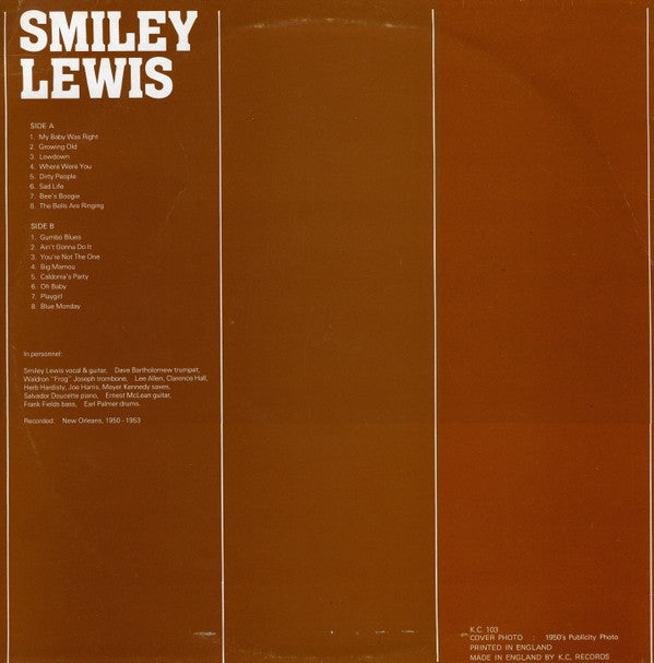 Smiley Lewis : Caldonia's Party (LP, Comp)