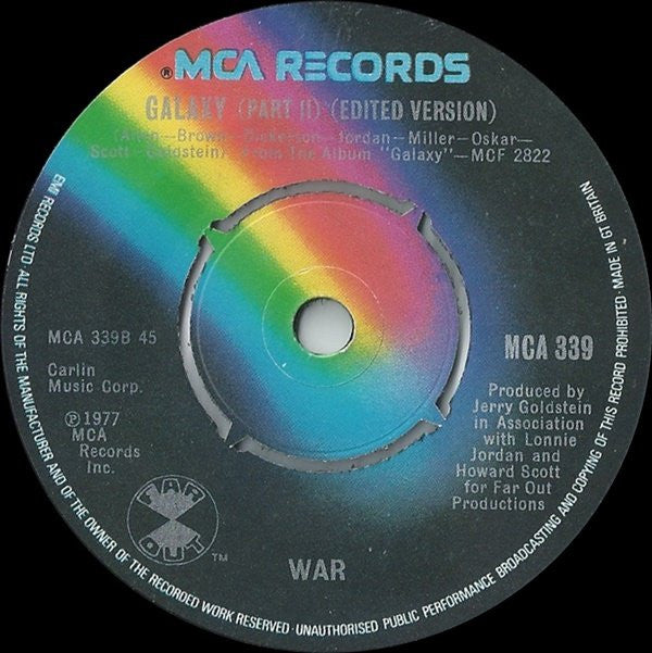 War : Galaxy (7")