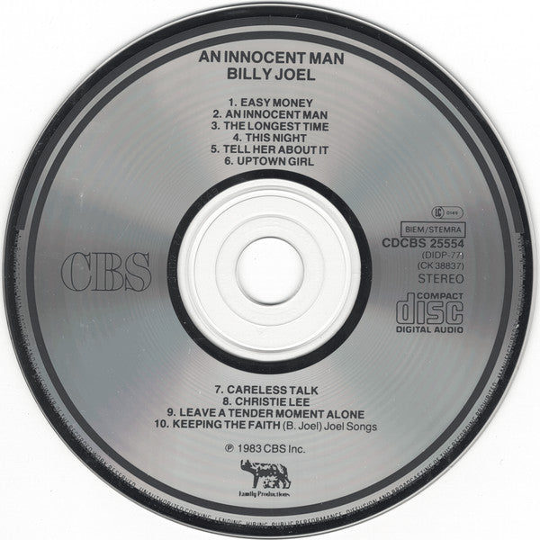 Billy Joel : An Innocent Man (CD, Album)