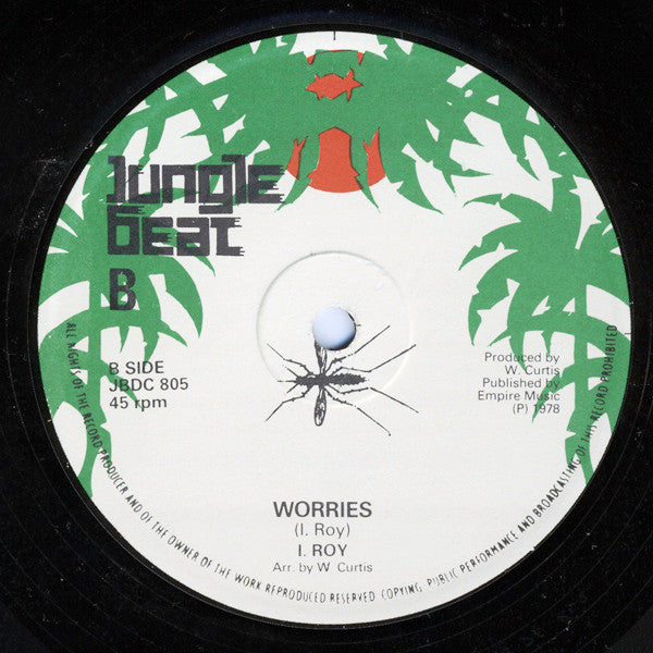 Clarkie Burns / I-Roy : Troubles / Worries (12")