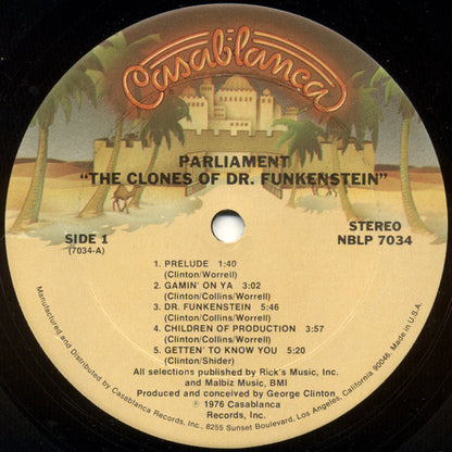 Parliament : The Clones Of Dr. Funkenstein (LP, Album, Ter)