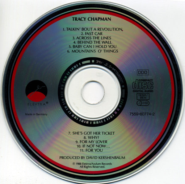 Tracy Chapman : Tracy Chapman (CD, Album, RE)