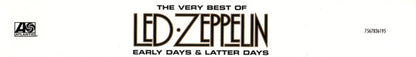 Led Zeppelin : The Very Best Of Led Zeppelin - Early Days & Latter Days (2xCD, Comp, Enh, RM)