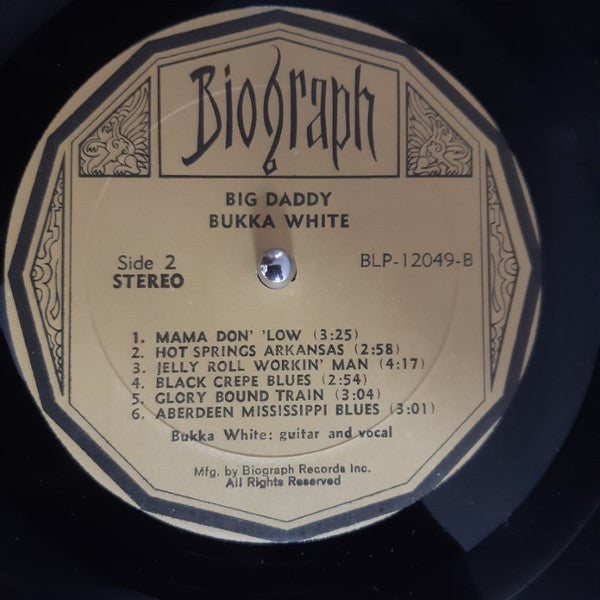 Bukka White : Big Daddy (LP, Album)