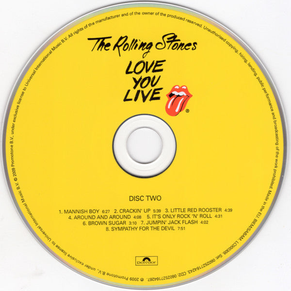 The Rolling Stones : Love You Live (2xCD, Album, RE, RM)