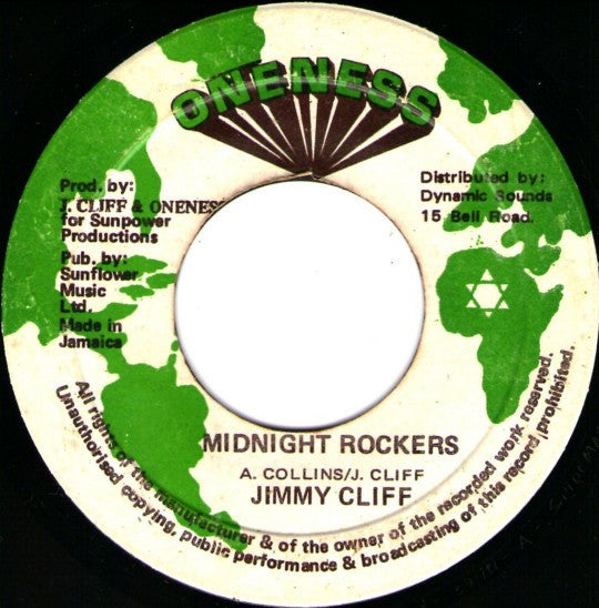 Jimmy Cliff : Midnight Rockers (7")