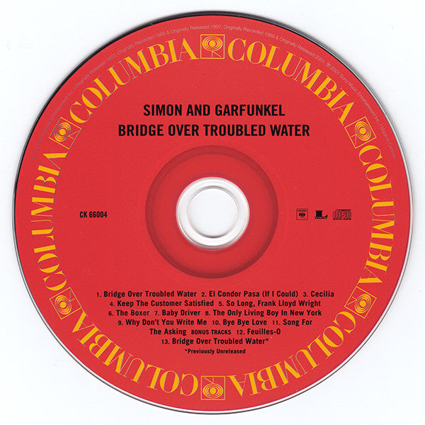 Simon & Garfunkel : Bridge Over Troubled Water (CD, Album, RE, RM)