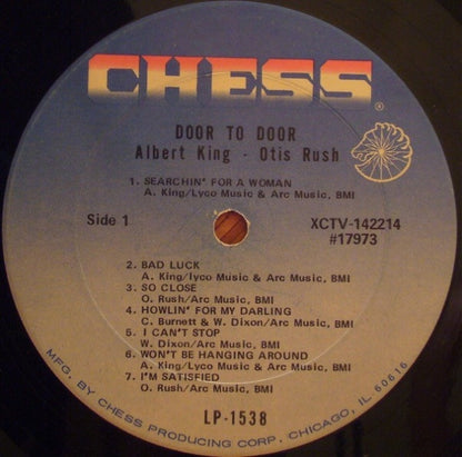 Albert King / Otis Rush : Door To Door (LP, Comp, Mono)