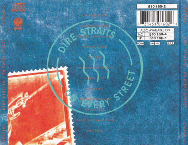 Dire Straits : On Every Street (CD, Album)