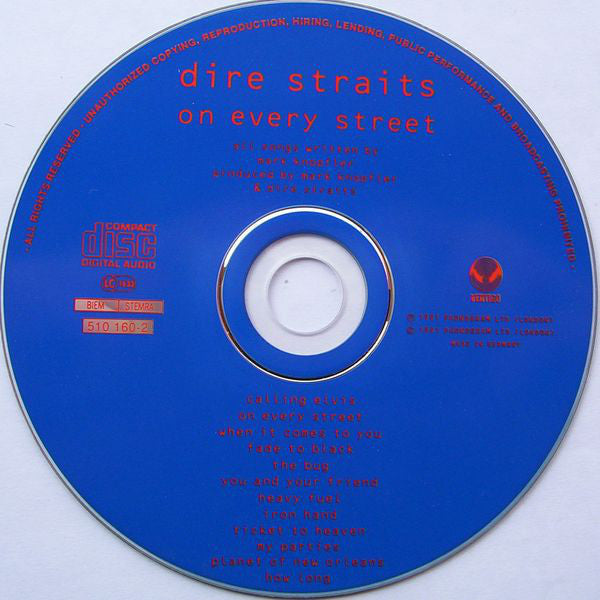 Dire Straits : On Every Street (CD, Album)