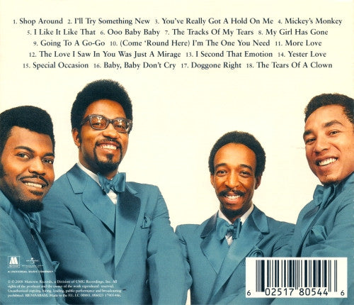 Smokey Robinson & The Miracles* : The Definitive Collection (CD, Comp)