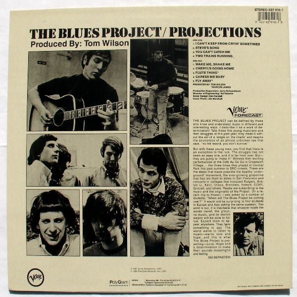 The Blues Project : Projections (LP, Album, RE)