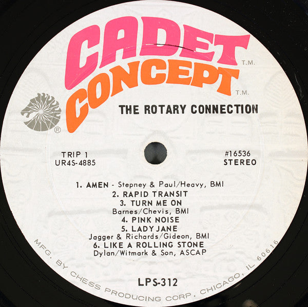 Rotary Connection : The Rotary Connection (LP, Album, Ind)