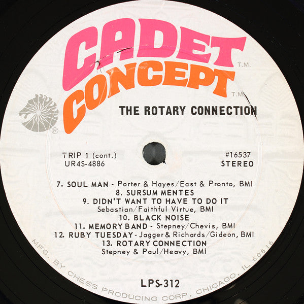 Rotary Connection : The Rotary Connection (LP, Album, Ind)