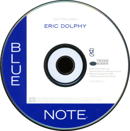 Eric Dolphy : Out To Lunch! (CD, Album, RE, RM)