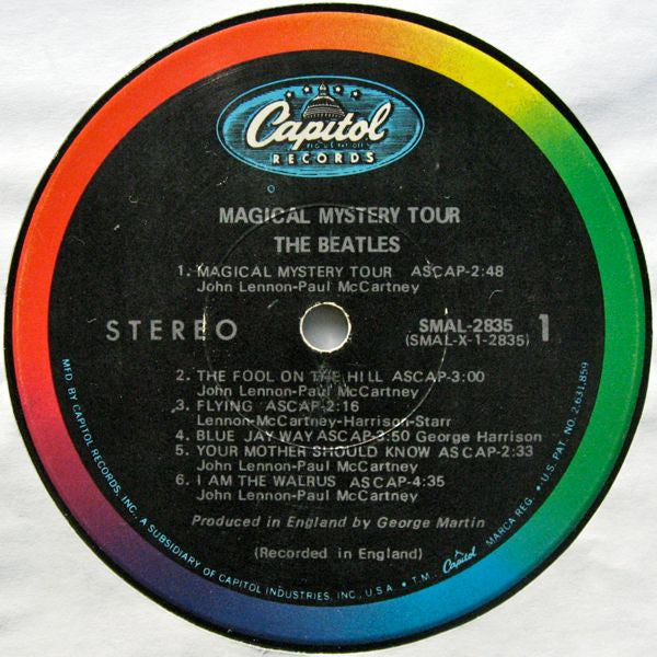 The Beatles : Magical Mystery Tour (LP, Album, RE, Scr)