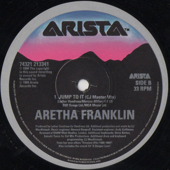 Aretha Franklin : Willing To Forgive (12", Single)