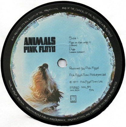 Pink Floyd : Animals (LP, Album, Gat)