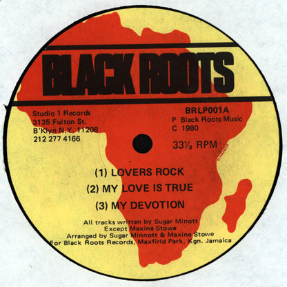 Sugar Minott : Roots Lovers (LP, Album)