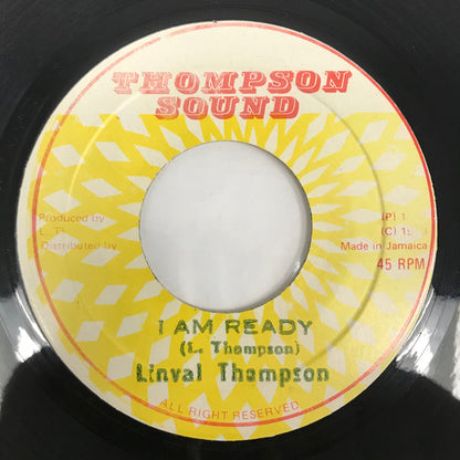 Linval Thompson / Thompson Sound : I Am Ready / I Am Ready (Version 2) (7")