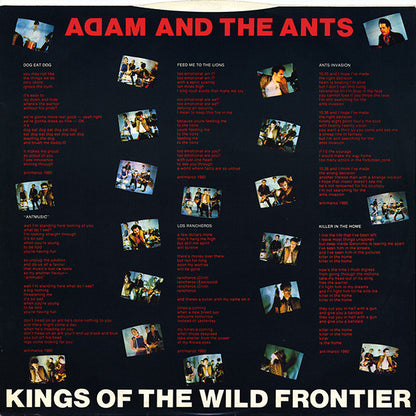 Adam And The Ants : Kings Of The Wild Frontier (LP, Album)