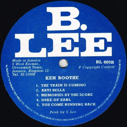 Ken Boothe : I'm Just A Man (LP, Album)